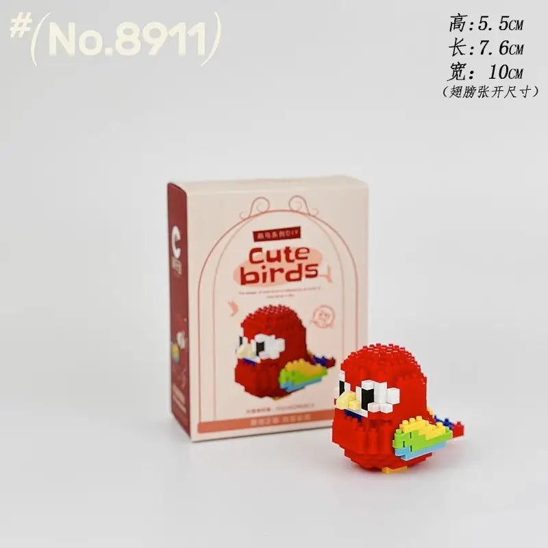 Little Bird Macaw Building Lego (Direct Buy)