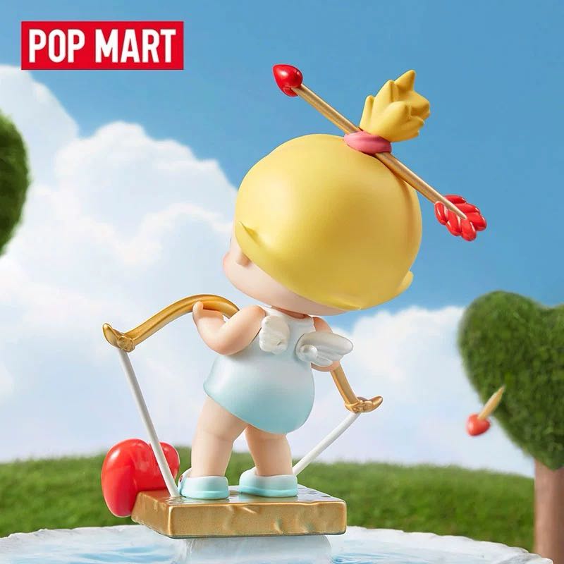 POP MART Baby Molly Little God of love Figure Hanging card
