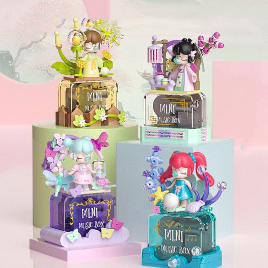 NANCI Elf Building Blocks Music Diy Gift Box((Pre-Sale)