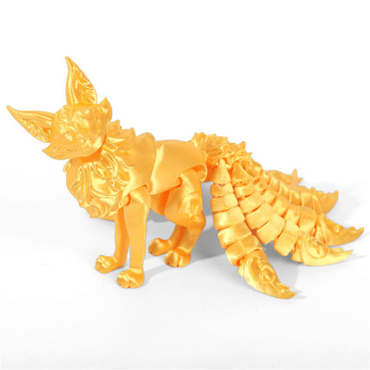 3 D Nine Tail Fox(20cm)(Pre-Sale)