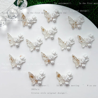 【A028】Manicure Jelly Butterfly Ⅱ(5pcs/bag)-Blind Bag Series