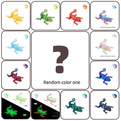 Colorful 3 D Lizard（Pre-sale)