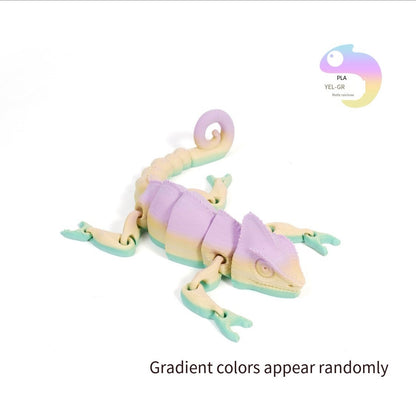 Colorful 3 D Lizard（Pre-sale)