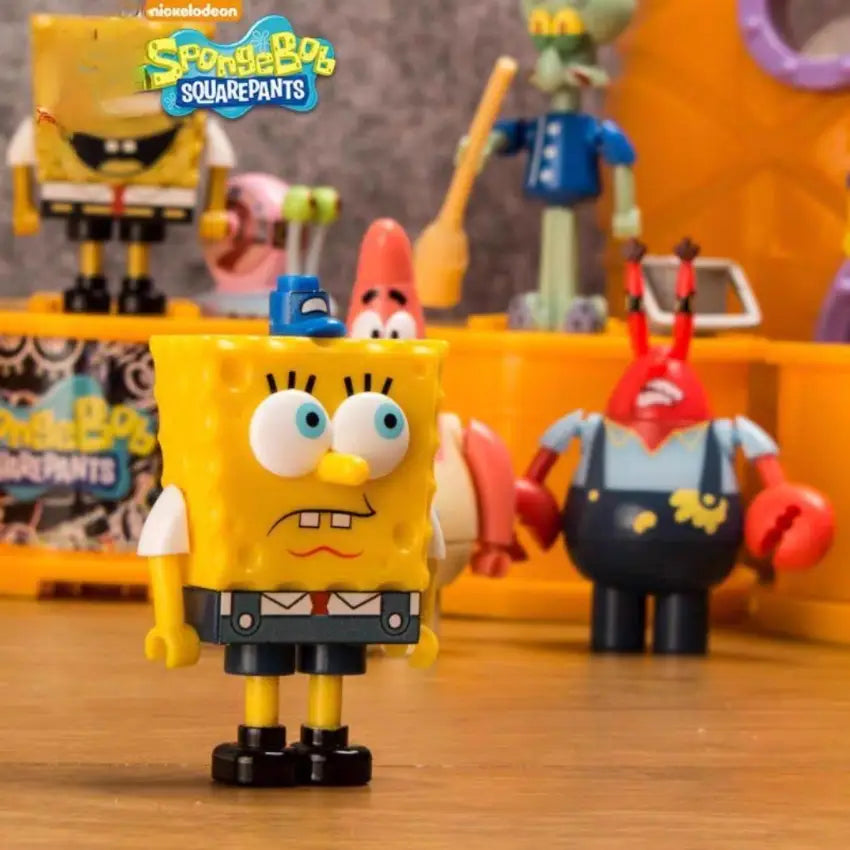 SpongeBob SquarePants Assemble Hand Action Figures Series Blind Box