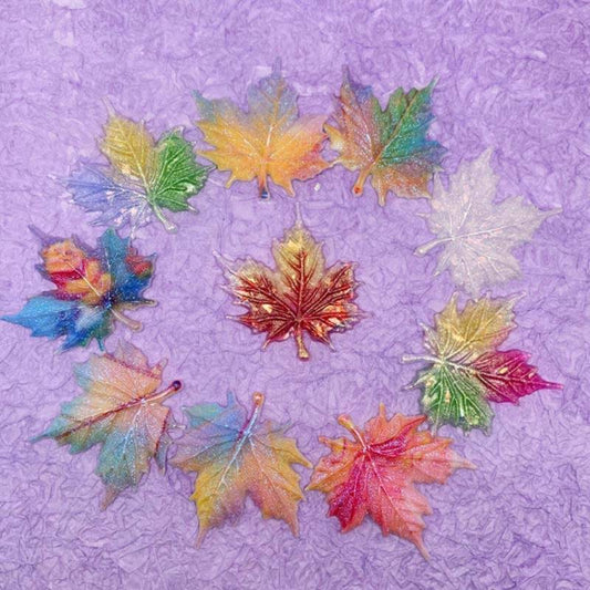 【A102】Luminous Firefly Maple Leaf-Blind Bag Series