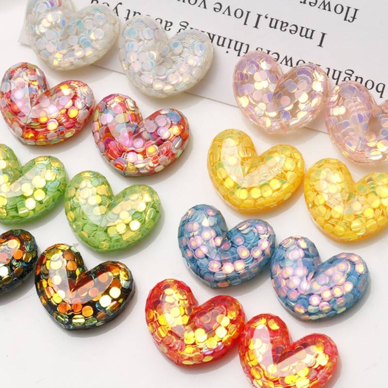 【A122】Dopamine Glitter Heart (2PCS/BAG)-Blind Bag Series