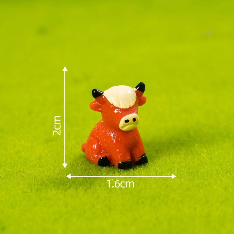 【A088】Luminous  Highland Cow-Blind Bag Series