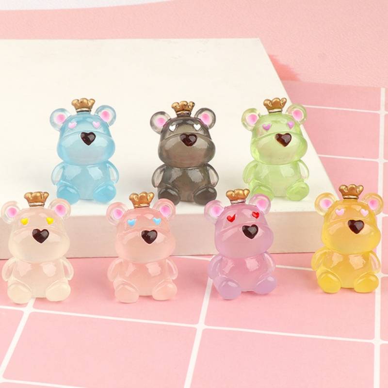 【A070】Luminous Crown Bear (Color  Board)-Blind Bag Series