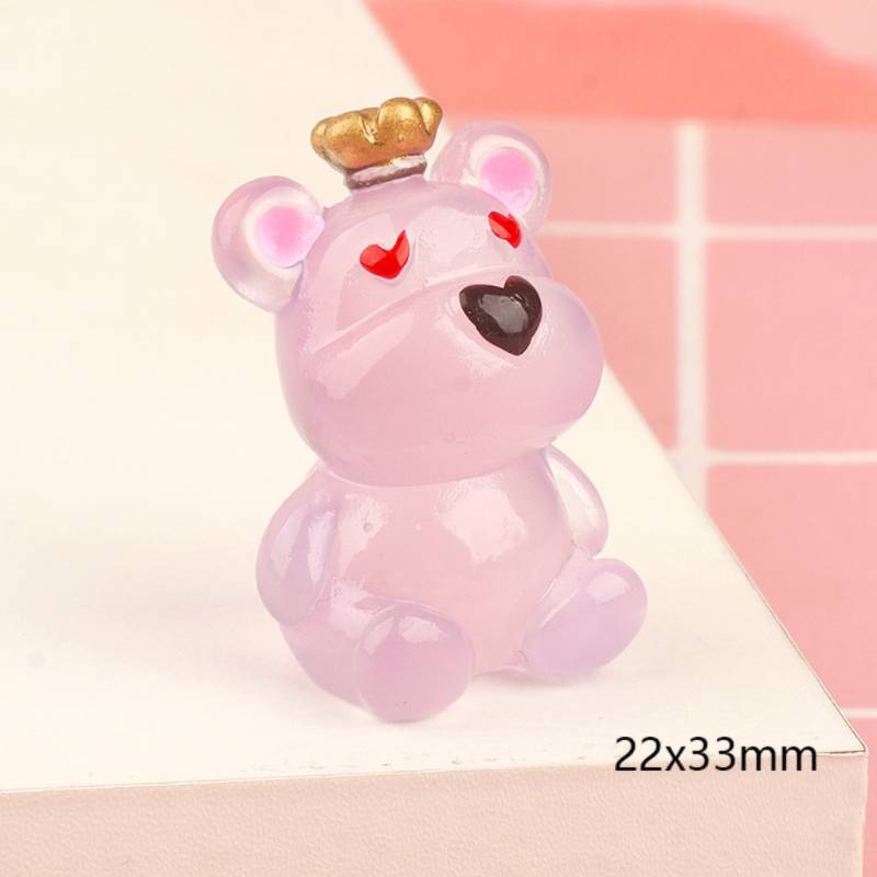 【A070】Luminous Crown Bear (Color  Board)-Blind Bag Series