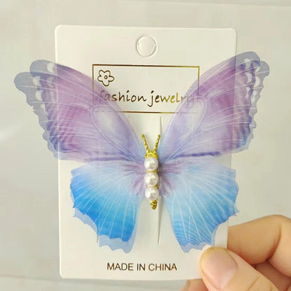 【A158】Pearl Butterfly Hair Clip-Blind Bag Series