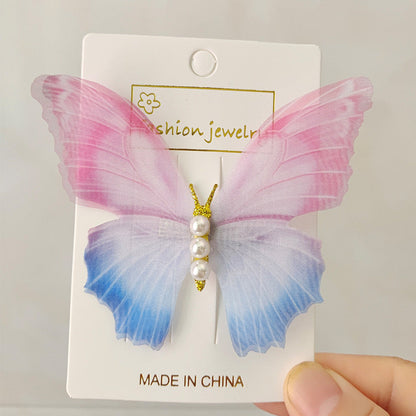 【A158】Pearl Butterfly Hair Clip-Blind Bag Series