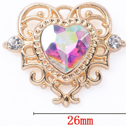 【A161】Baroque Crystal Heart-Blind Bag Series