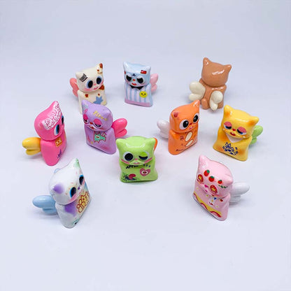 【A175】Cartoon Wings Cat-Blind Bag Series