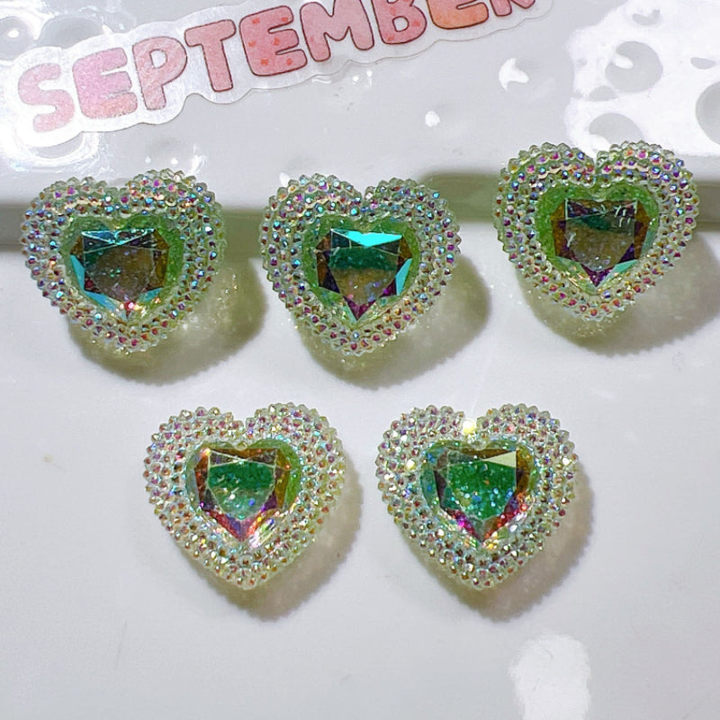 【A170】Sparkly Diamond Heart （color board）-Blind Bag Series