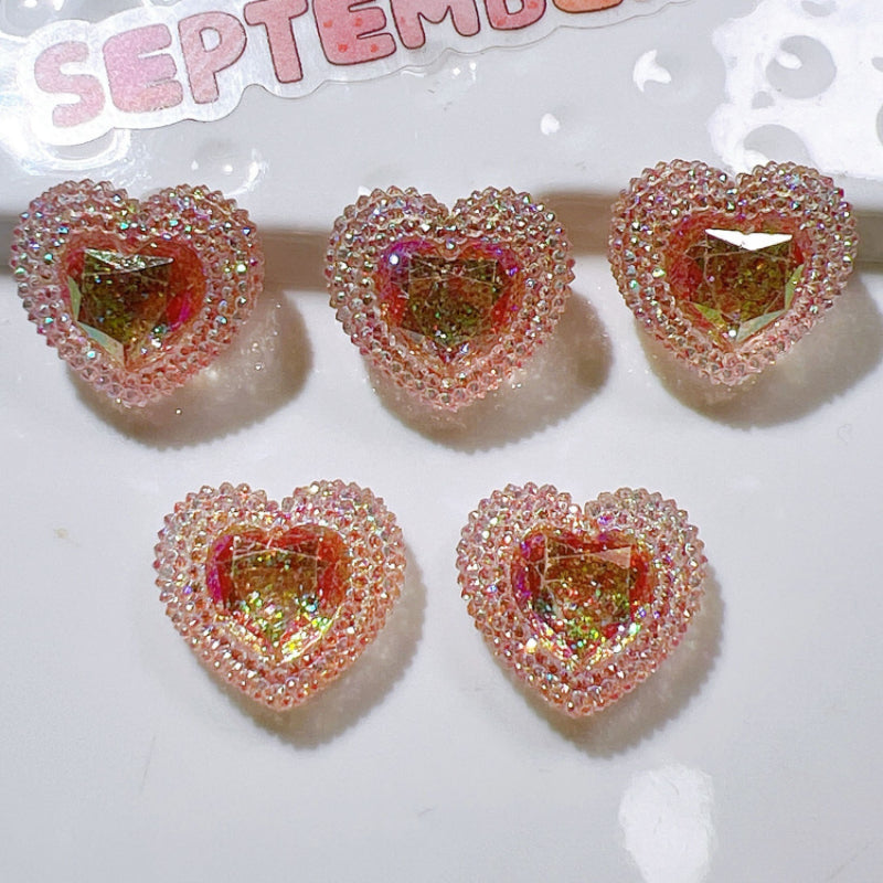 【A170】Sparkly Diamond Heart （color board）-Blind Bag Series