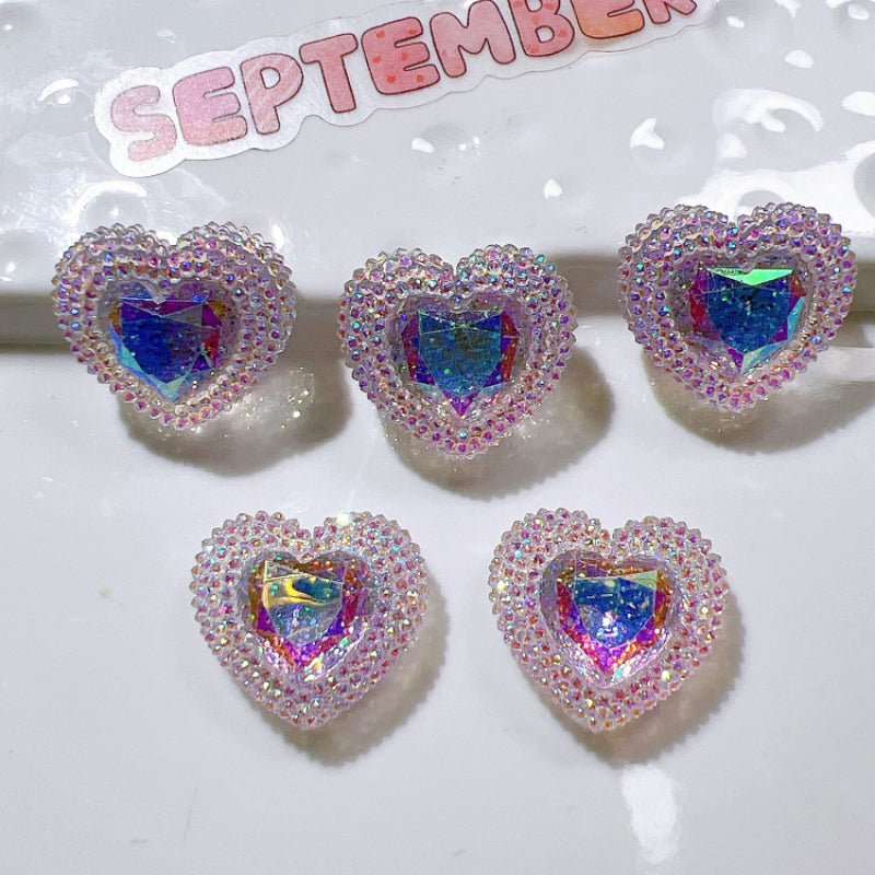 【A170】Sparkly Diamond Heart （color board）-Blind Bag Series