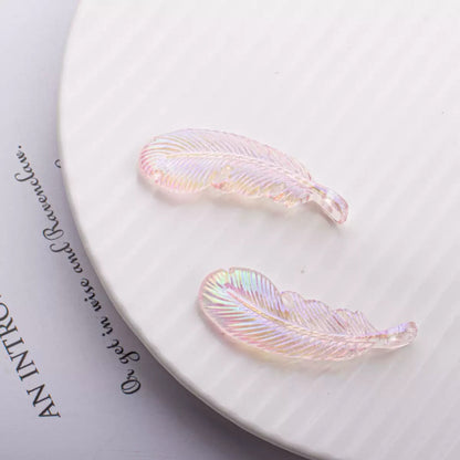 【A218】Rainbow feather Pendant (Color Board）-Blind Bag Series