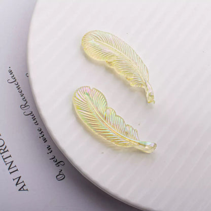 【A218】Rainbow feather Pendant (Color Board）-Blind Bag Series