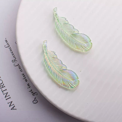 【A218】Rainbow feather Pendant (Color Board）-Blind Bag Series