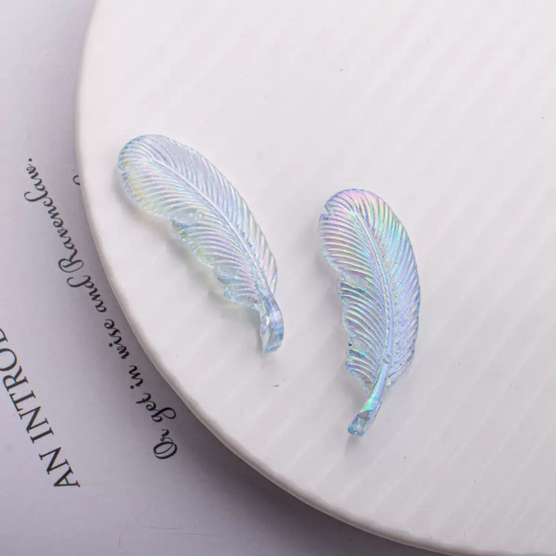 【A218】Rainbow feather Pendant (Color Board）-Blind Bag Series