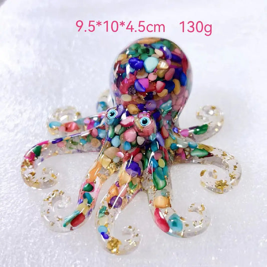 Crystal Gravel Drops Glue Marine Octopus (Direct Buy)