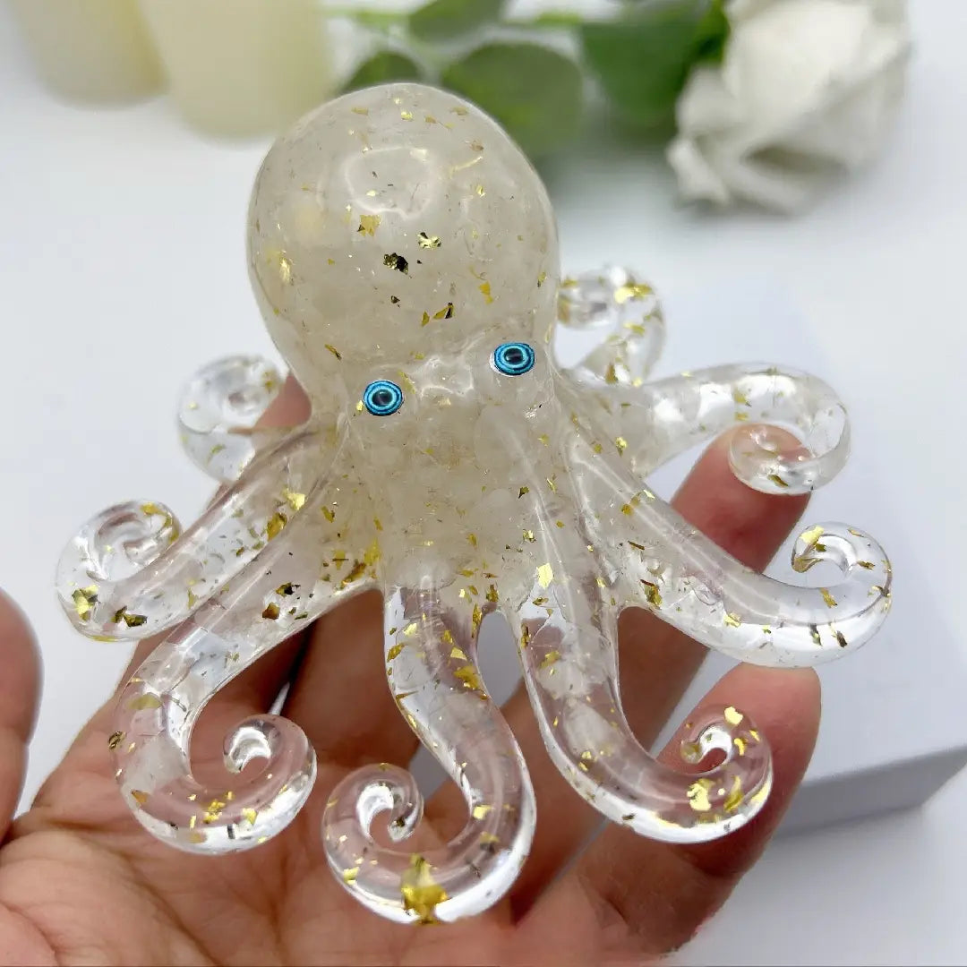 Crystal Gravel Drops Glue Marine Octopus (Direct Buy)