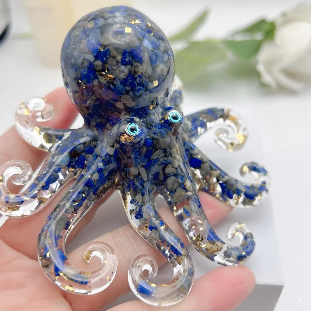 Crystal Gravel Drops Glue Marine Octopus (Direct Buy)