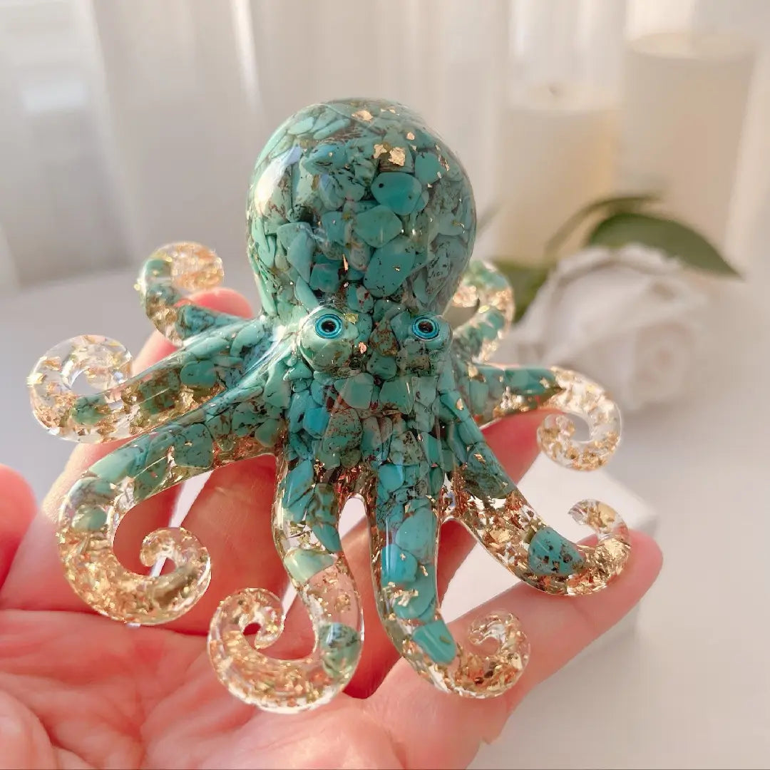 Crystal Gravel Drops Glue Marine Octopus (Direct Buy)