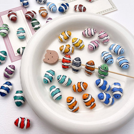 【A265】Ceramic Clownfish Beads -Blind Bag Series