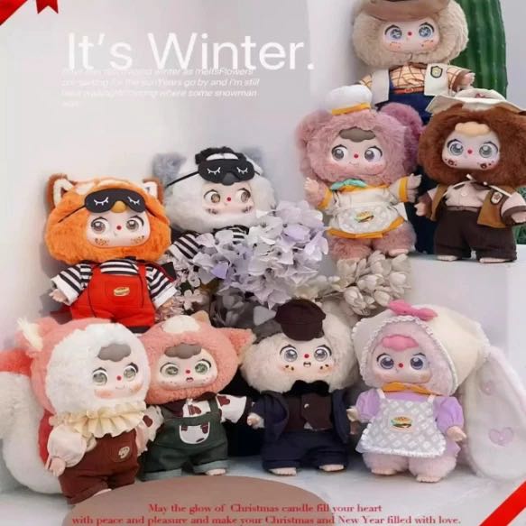 Doubao disappearing burger 400% Plush Series Blind Box