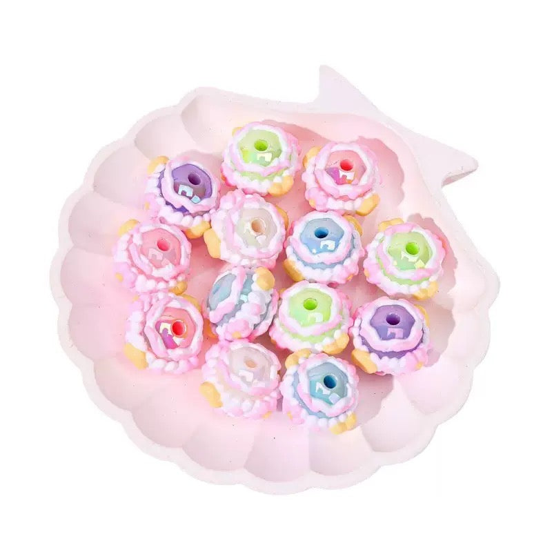 【A257】Butter Hand-Painted Beads(Color Card Match) - Blind Bag Series