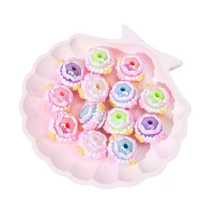 【A257】Butter Hand-Painted Beads(Color Card Match) - Blind Bag Series