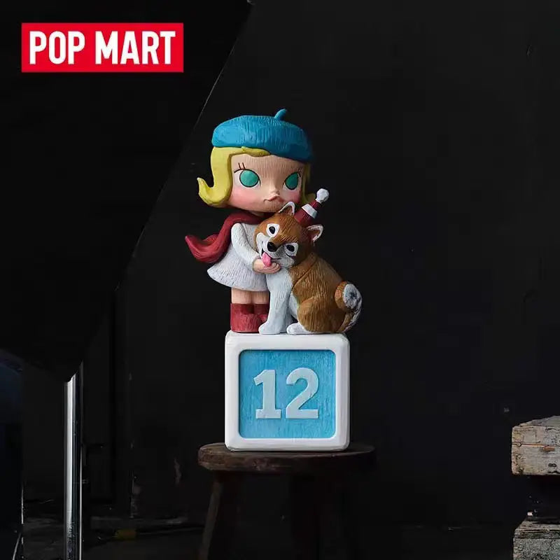 POP MART-Molly Anniversary Statues Classical Retro Series Blind Box