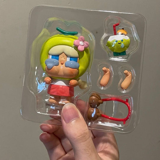 POP MART Crybaby Coconut Figure-Green Hanging card