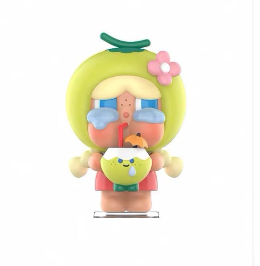 POP MART Crybaby Coconut Figure-Green Hanging card