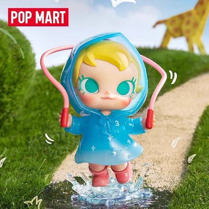 POP MART Baby Molly Funny Raining Day Figure   Hanging card