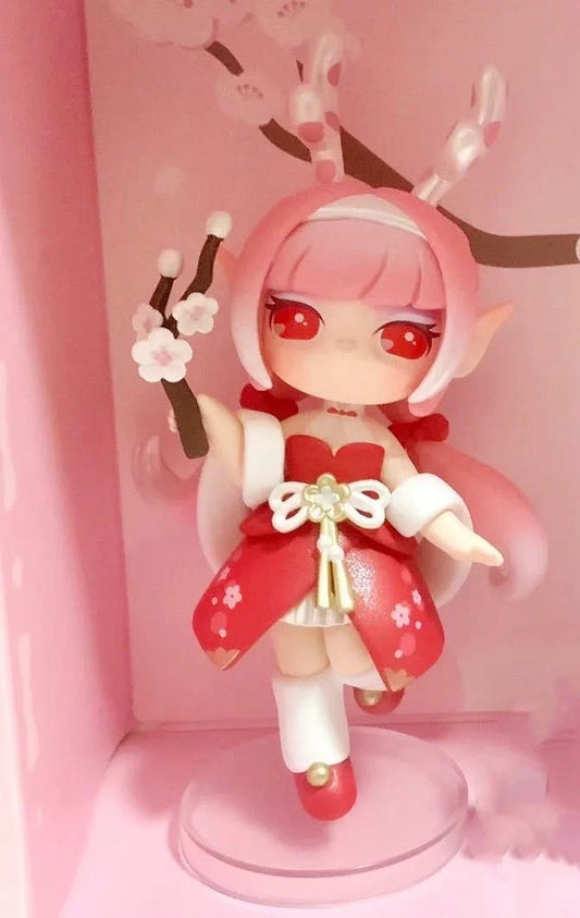 SURI Heavenly Book Girl Hanging card