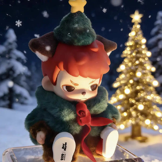 Rayan Christmas Tree Figurine Hanging Card