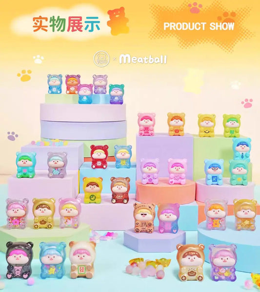 Meatball Marshmallow Bear Mini Series Blind Bag