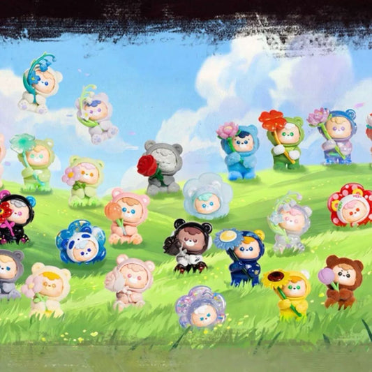 diudiu bear flora boom Series Blind Box