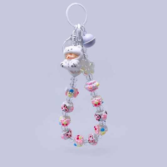 【D012】Winter Morning -MOMOKOART Handmade Selected Phone/Key Chain（Pre-Sale)