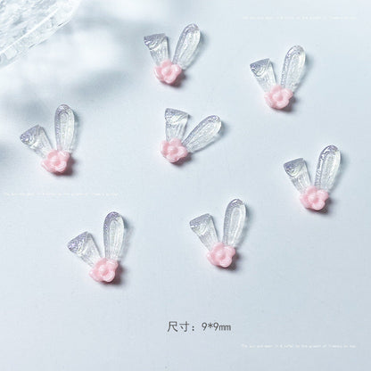 【A027】50% OFF Luminous Manicure Rabbit Ears(4pcs/bag)-Blind Bag Series