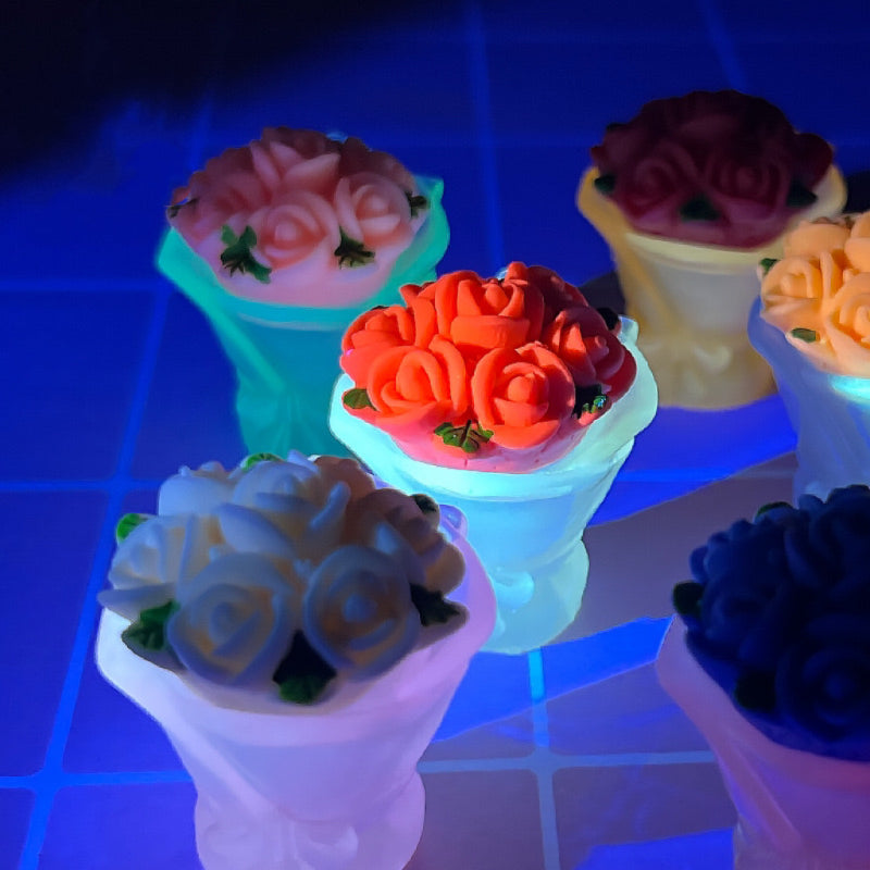 【A116】50% OFF Luminous Rose Bouquet-Blind Bag Series