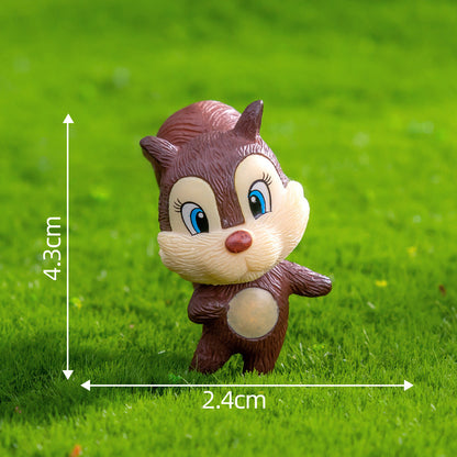 Cute Squirrel(ONE SET 4 PCS)(DIRECT BUY)