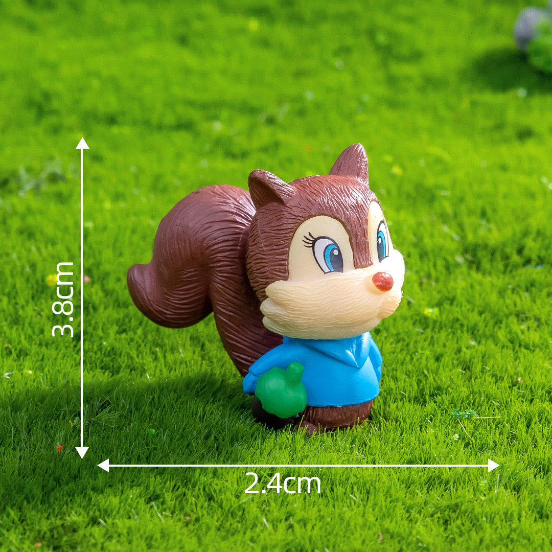 Cute Squirrel(ONE SET 4 PCS)(DIRECT BUY)