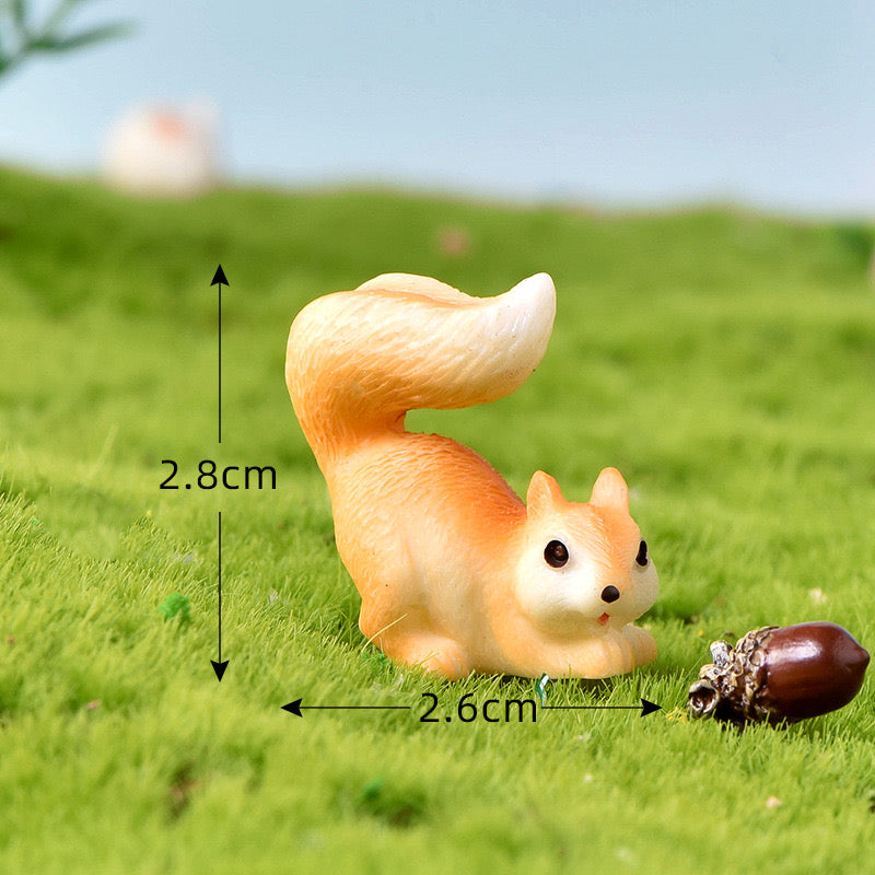 Cute Squirrel Ⅱ(ONE SET 6 PCS)(DIRECT BUY)