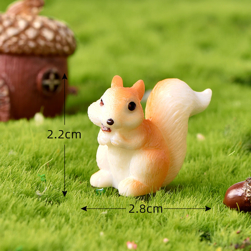 Cute Squirrel Ⅱ(ONE SET 6 PCS)(DIRECT BUY)