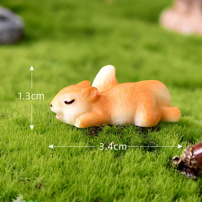 Cute Squirrel Ⅱ(ONE SET 6 PCS)(DIRECT BUY)