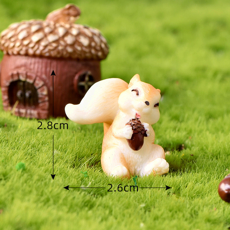 Cute Squirrel Ⅱ(ONE SET 6 PCS)(DIRECT BUY)