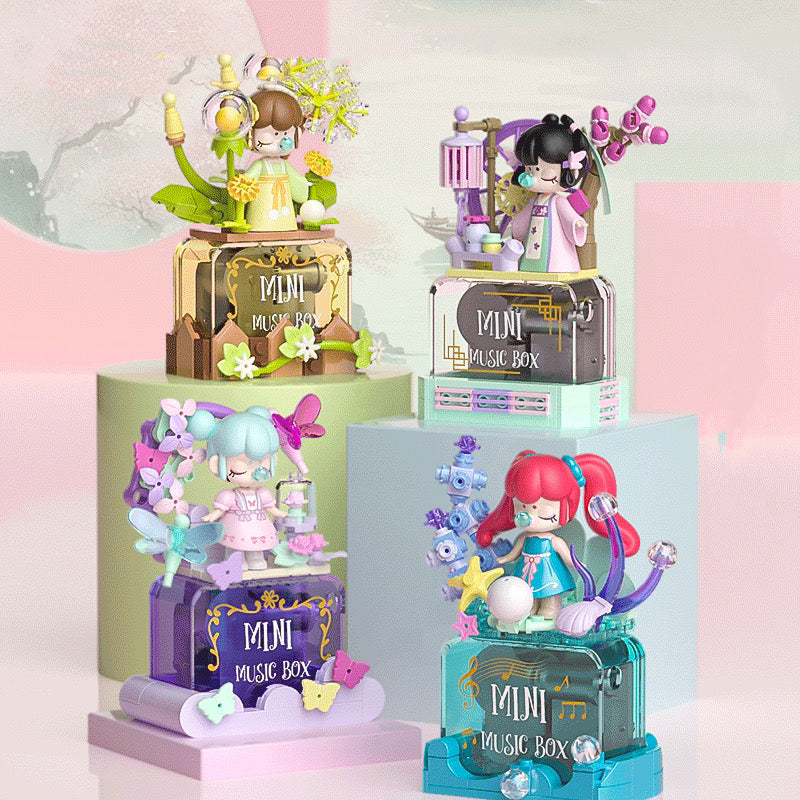 NANCI Elf Building Blocks Music Diy Gift Box((Pre-Sale)